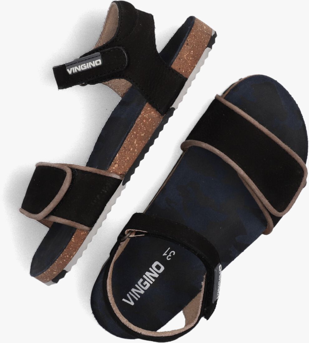 VINGINO zwarte vingino sandalen xanto