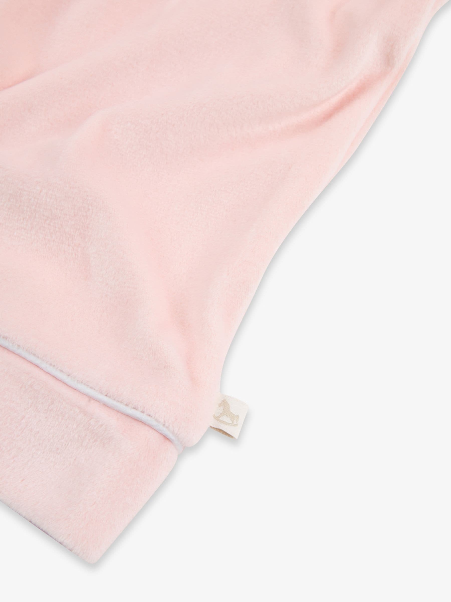 Roze - The Little Tailor Luxe kerstpyjama voor kinderen van zacht aanvoelend velours