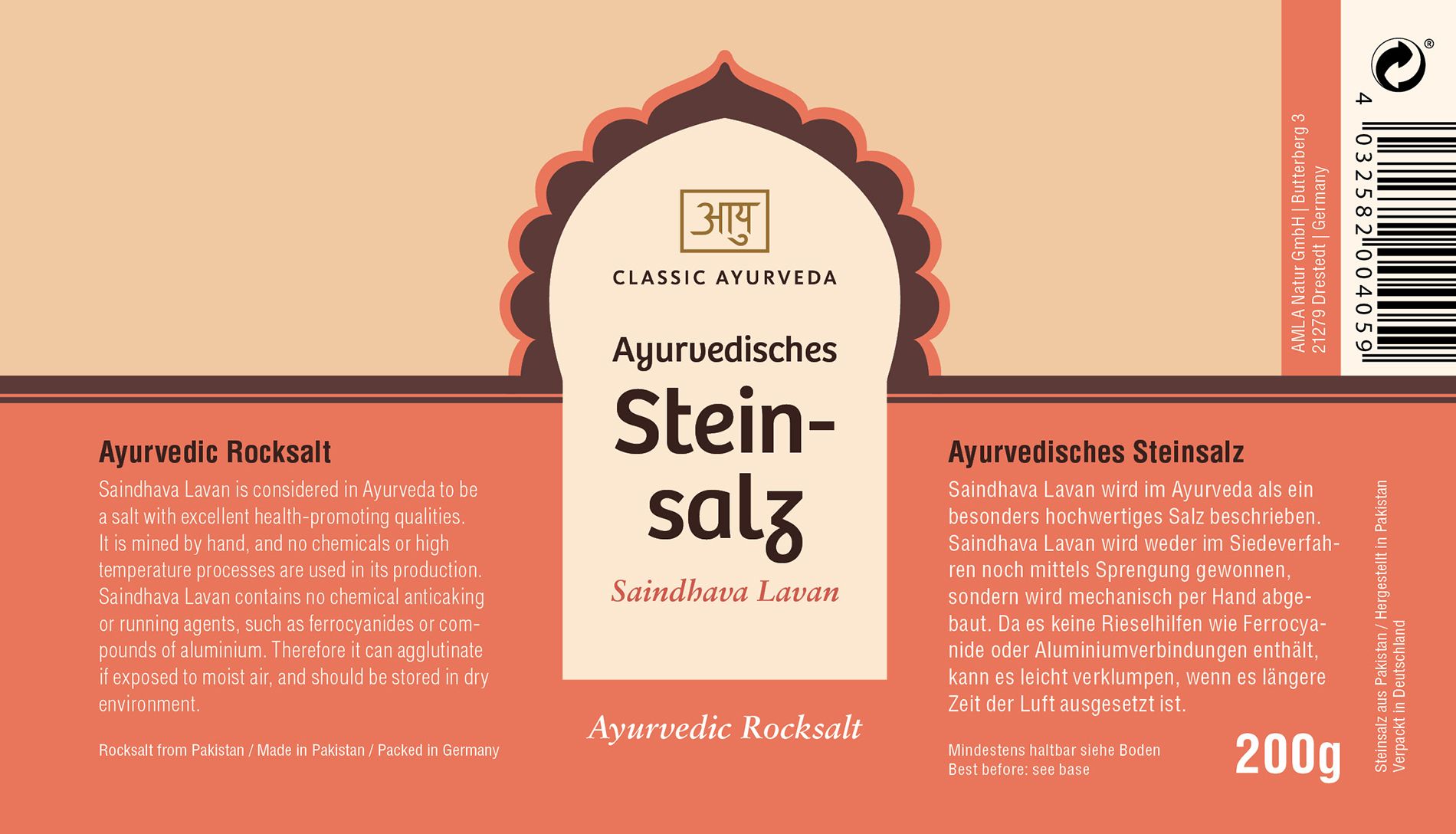 Classic Ayurveda - Steinsalz