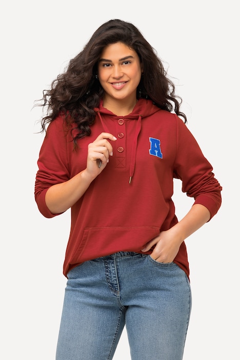 Hoodie, Kängurutasche, Langarm, Kapuzenshirt