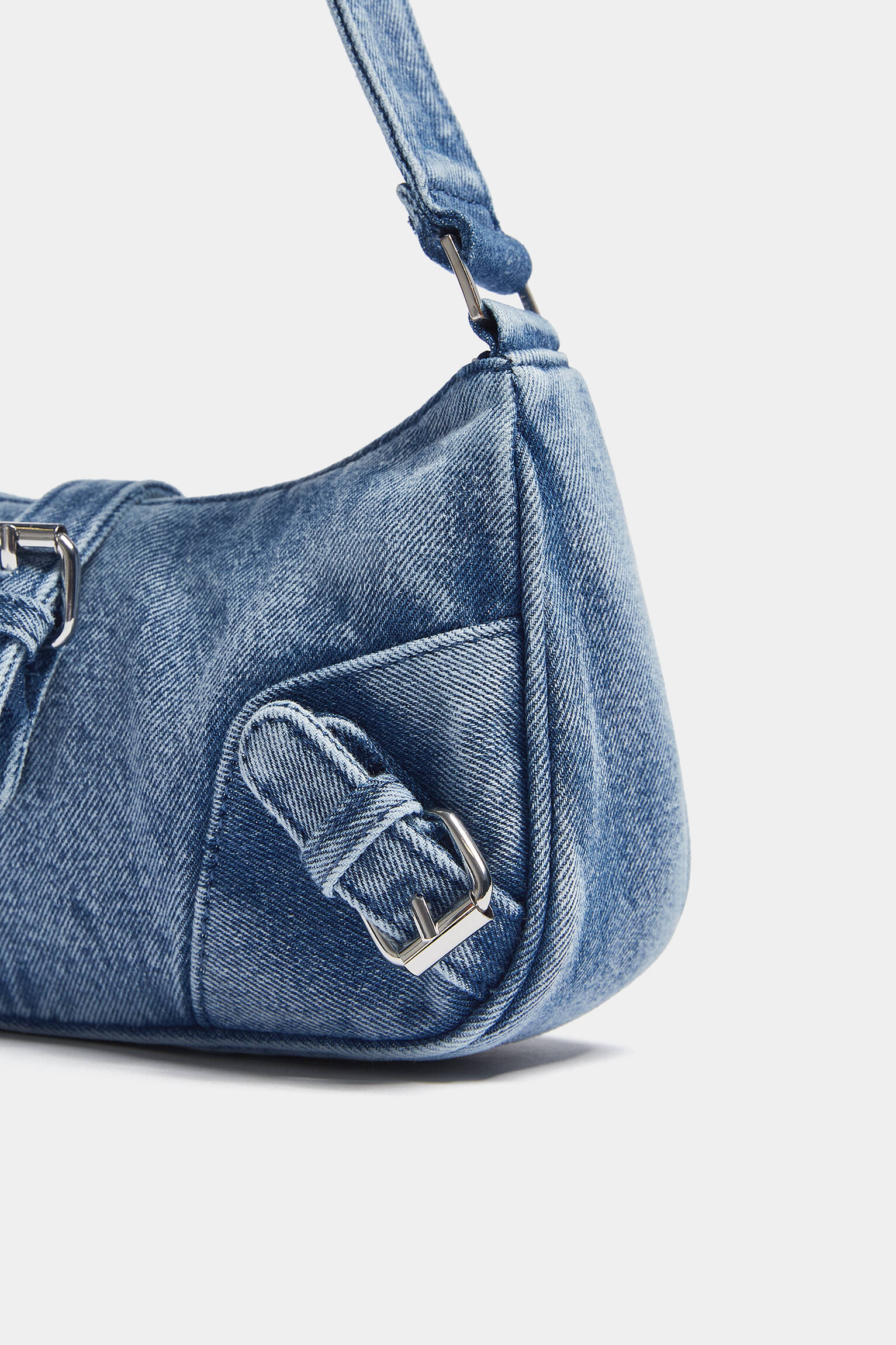 Bolsa de ombro jeans - Jeans