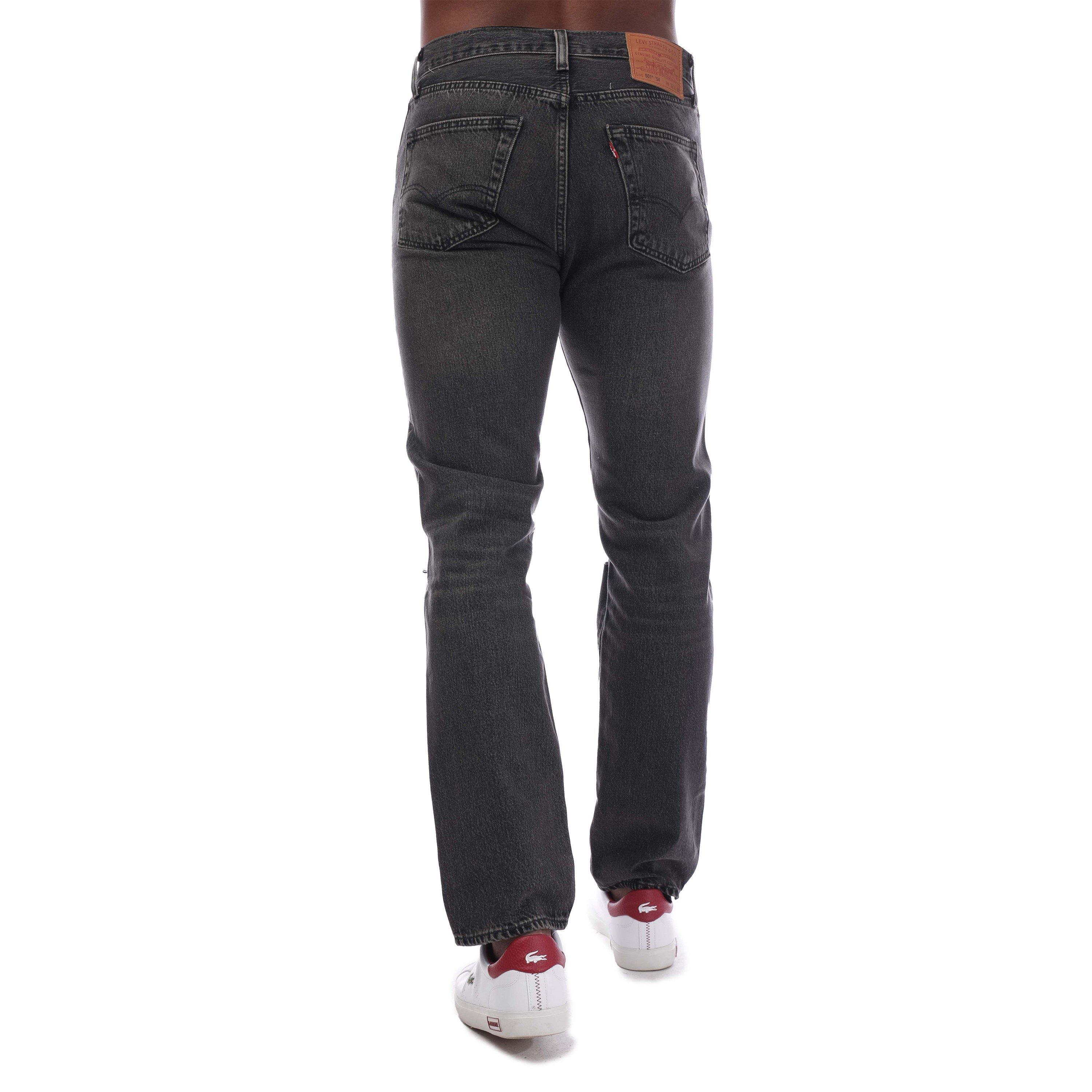 Levis Levis 501 54 Z7564 Black Destructed