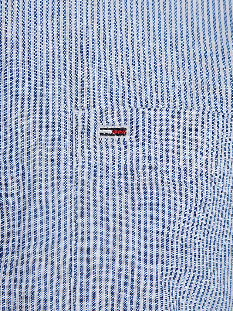 TOMMY JEANS Bluse  hellblau