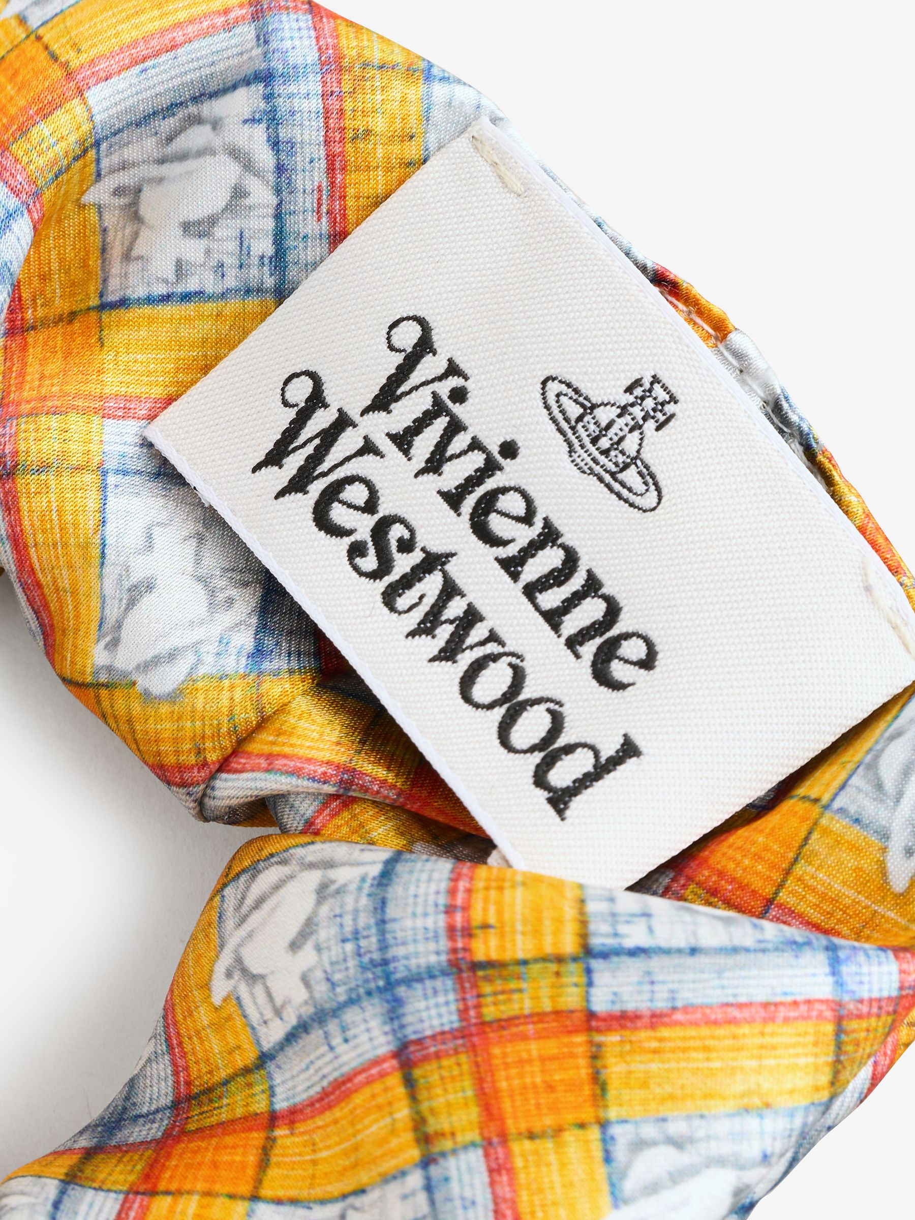 Vivienne Westwood Yellow Small Scrunchie