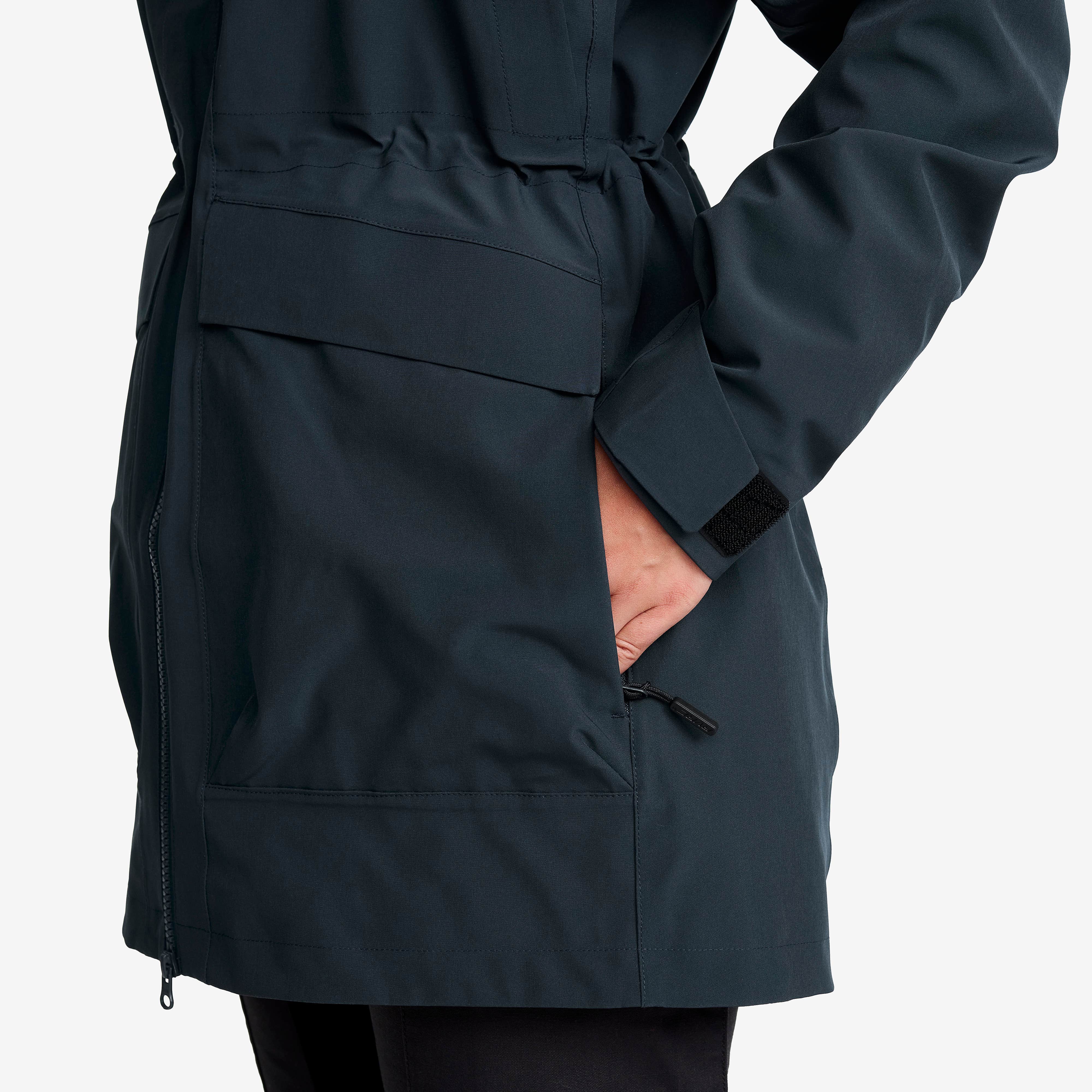 Nevis 2L Parka Dame Blueberry