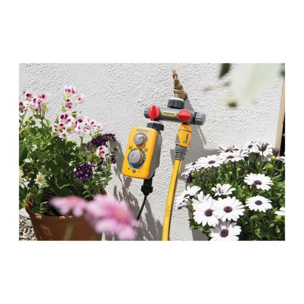Programmateur d'arrosage à capteur crépusculaire sensor plus pour arrosage immédiat