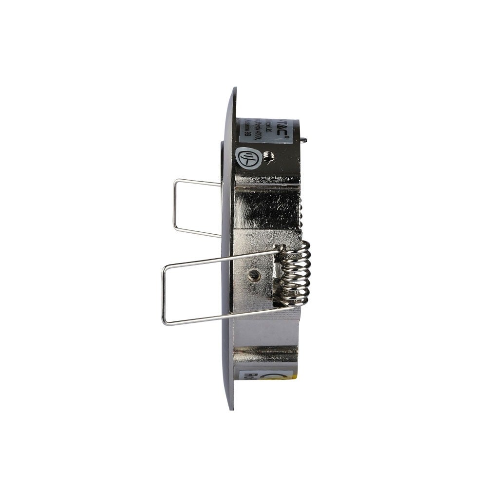 GU10 LED-spot - inbouwlamp - satijnen afwerking - nikkel - IP20 - Modelnr.: VT-779-SN-RD