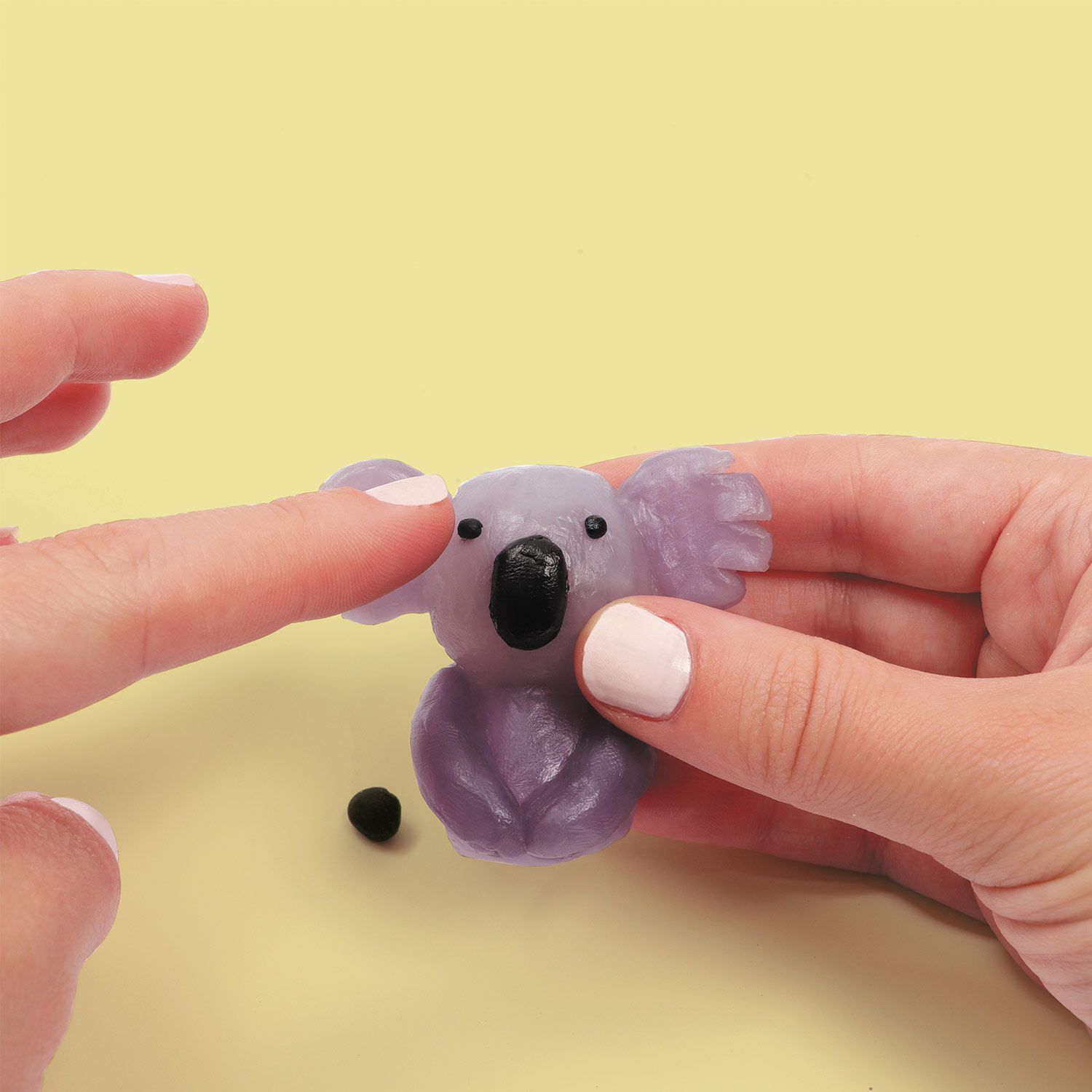 Coffret diy bougies à modeler animaux sauvages