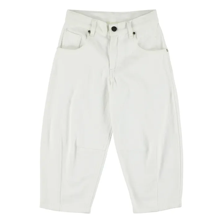 Simple Kids Jean Puy Drill | Blanc