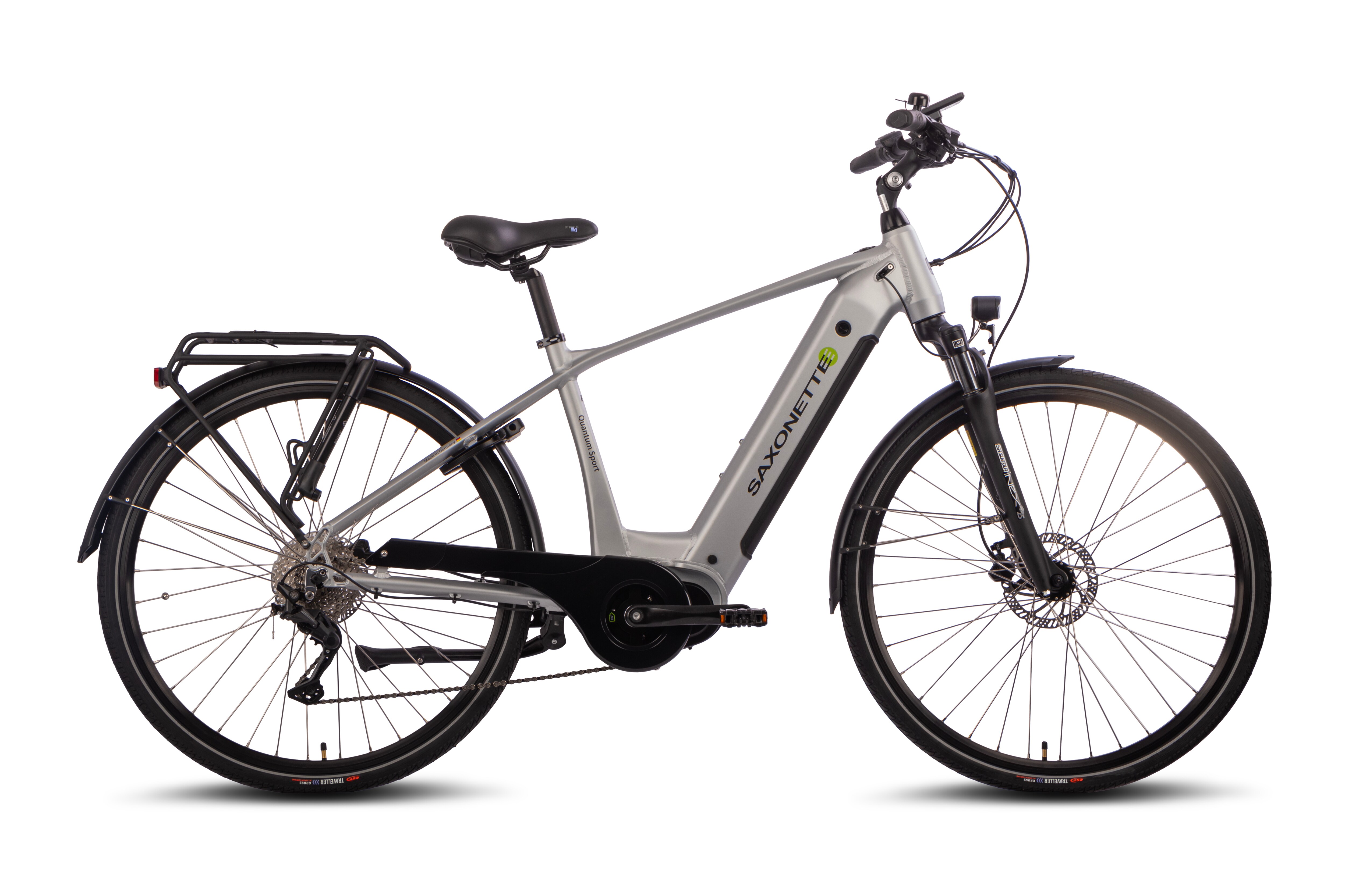 Quantum Sport Man 10 Gang Bafang Mittelmotor Scheibenbremsen