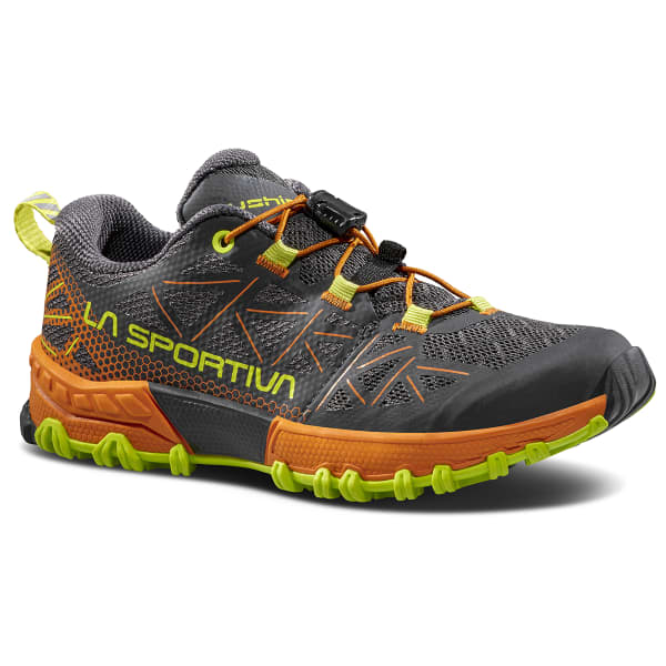 Chaussure trail LA SPORTIVA BUSHIDO II JR CARBON/HAWAIIAN SUN