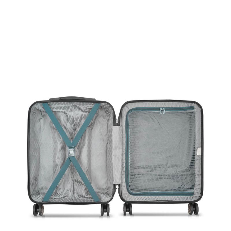 Valise cabine rigide Air Armour Slim 55 cm Vert