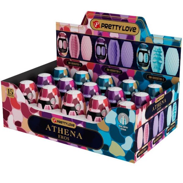 Pretty Love Athena Eros    Masturbadores Masculinos 15 Unidades  - D-242710