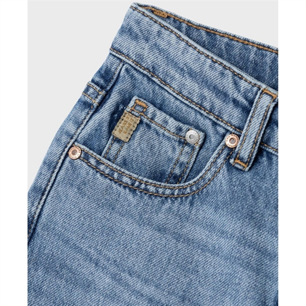 Medium Blue Denim Ryan Straight Jeans Noos
