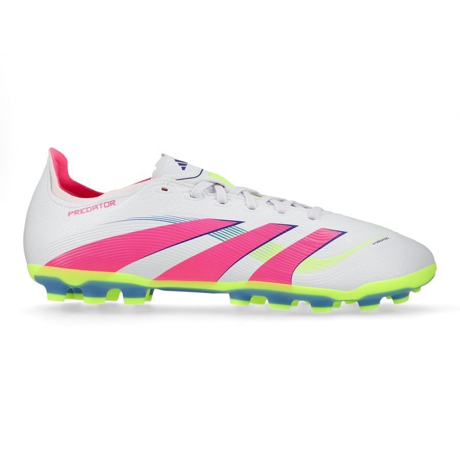 adidas Predator League 2G/3G AG Celestial Victory - Blanc/Lucid Pink/Lucid Lemon