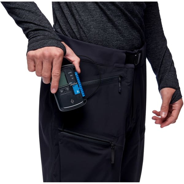 Pantalon ski de randonnée BLACK DIAMOND M DAWN PATROL HYBRID PANTS BLACK