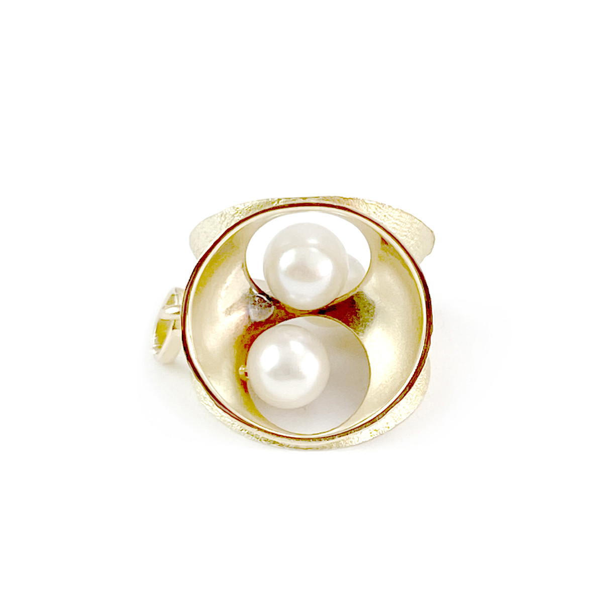 Pendentif d'occasion or 750 jaune perles de culture