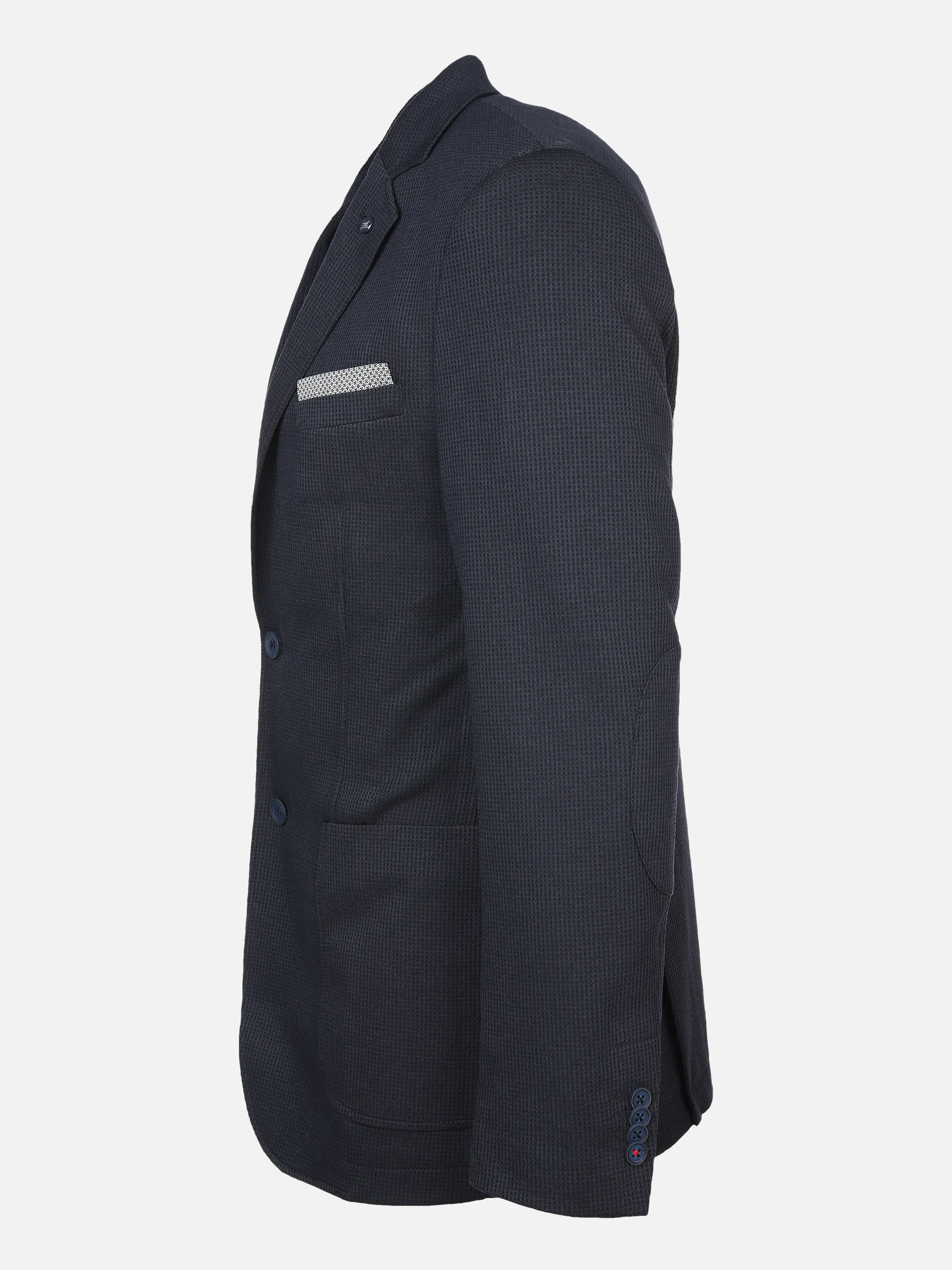 Herren Jerseysakko in Waffeloptik