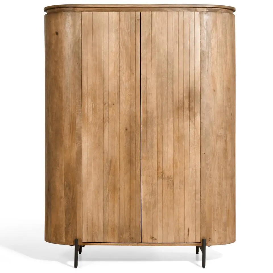 Mokka Wandkast Lichtbruin 151cm