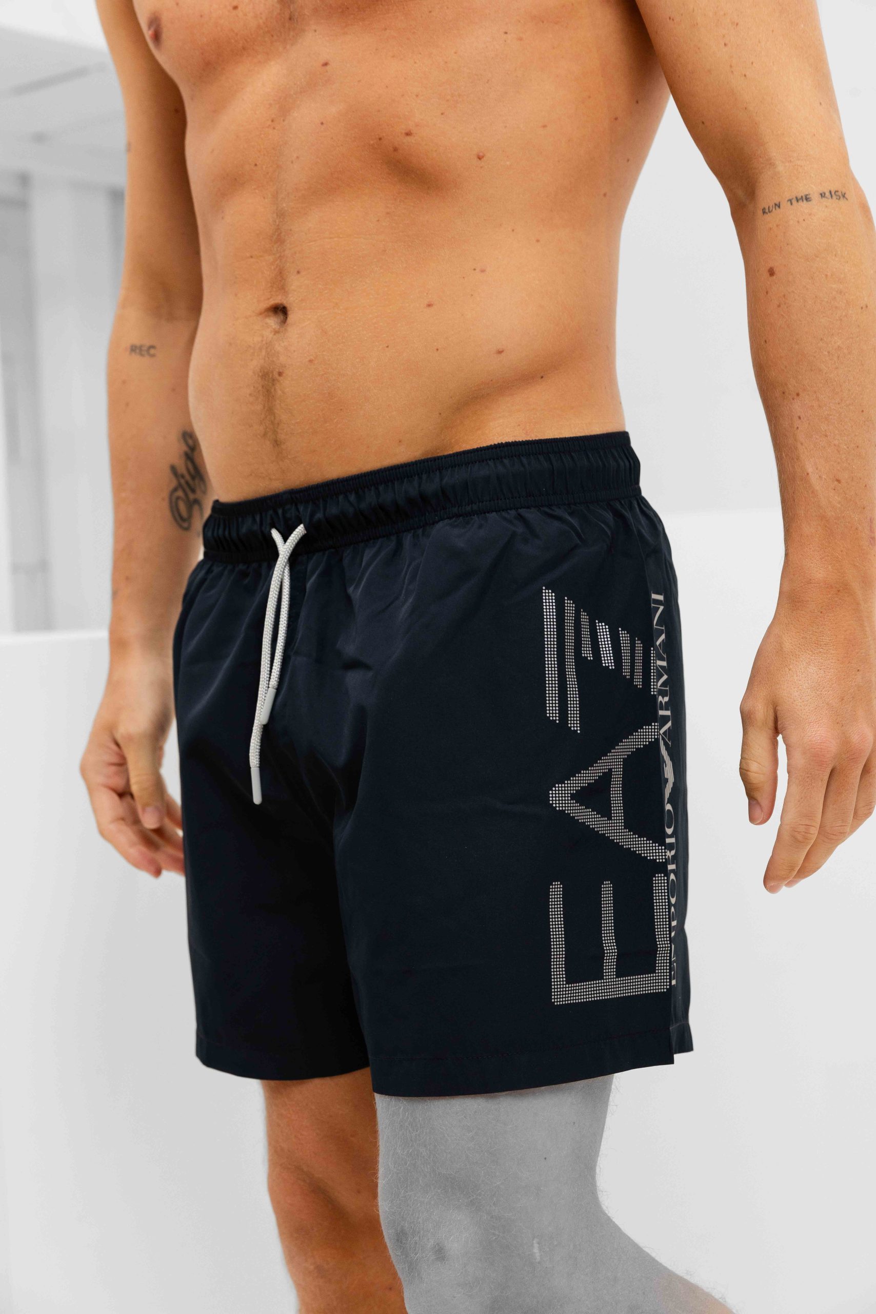 EA7 Emporio Armani 7M002001 Zwembroek Heren Donkerblauw/Zilver