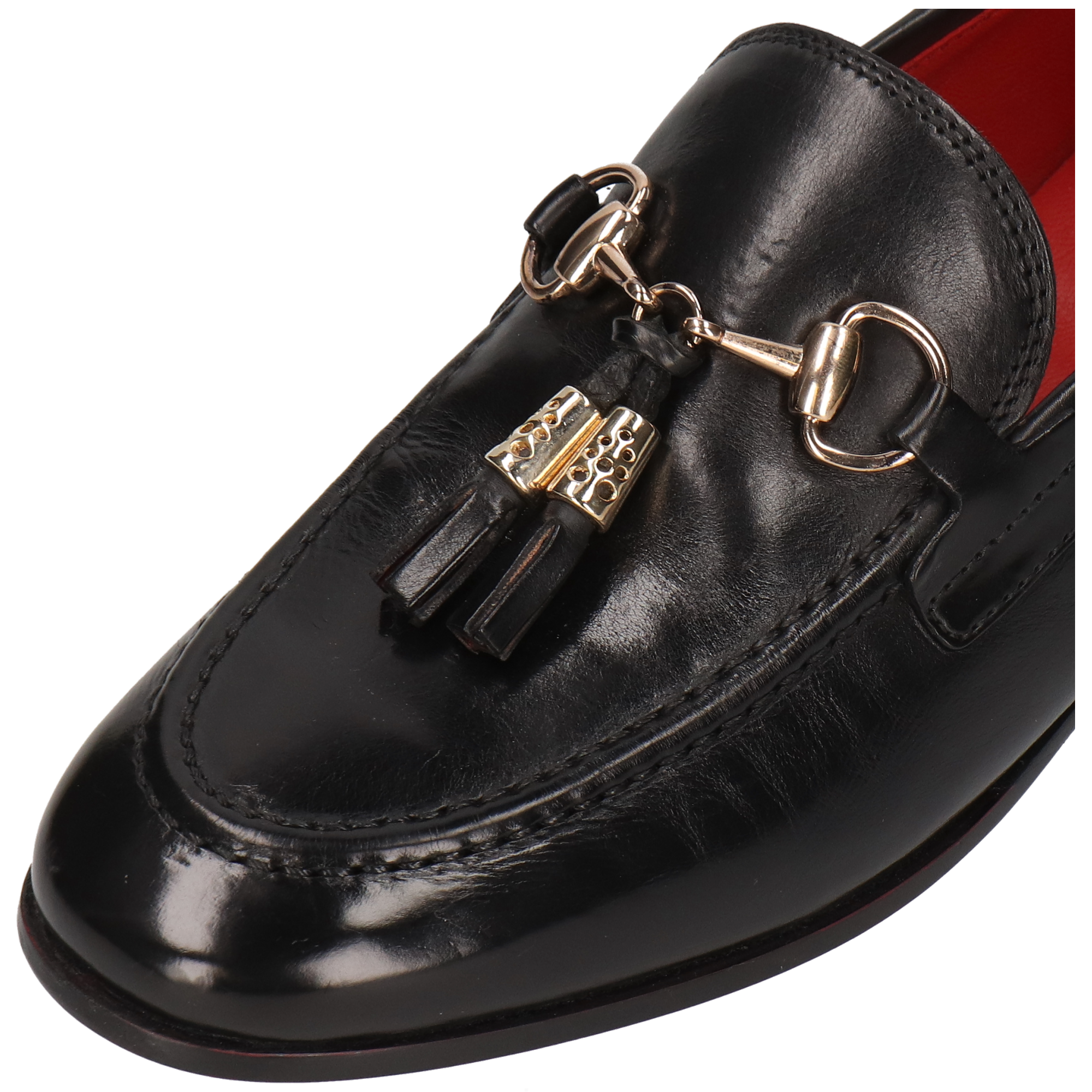 SCARLETT 78 - Mocassins à talon plat | Noir