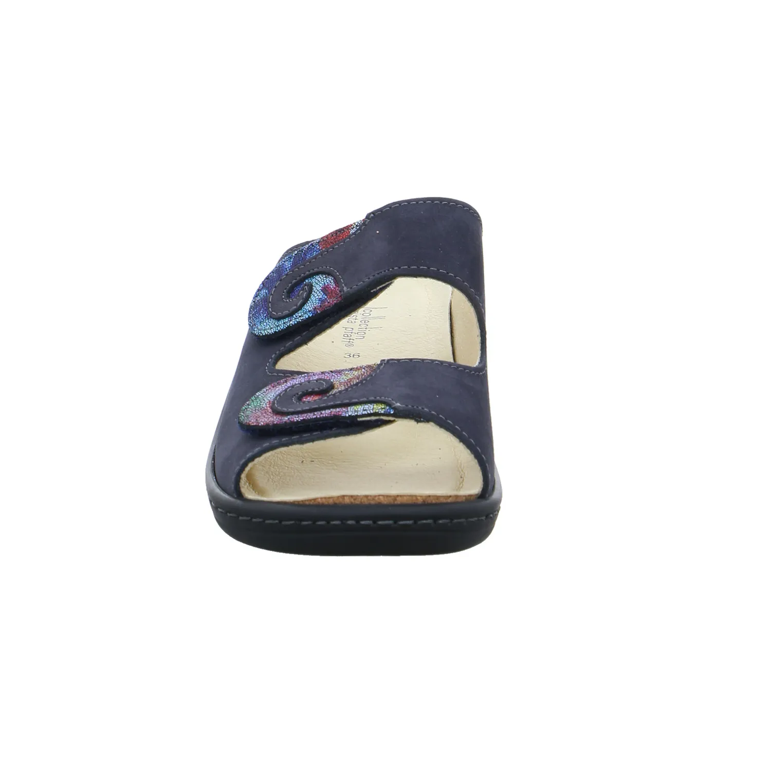 COLLECTION CHRISTA PFAFF Pantolette Blau Leder