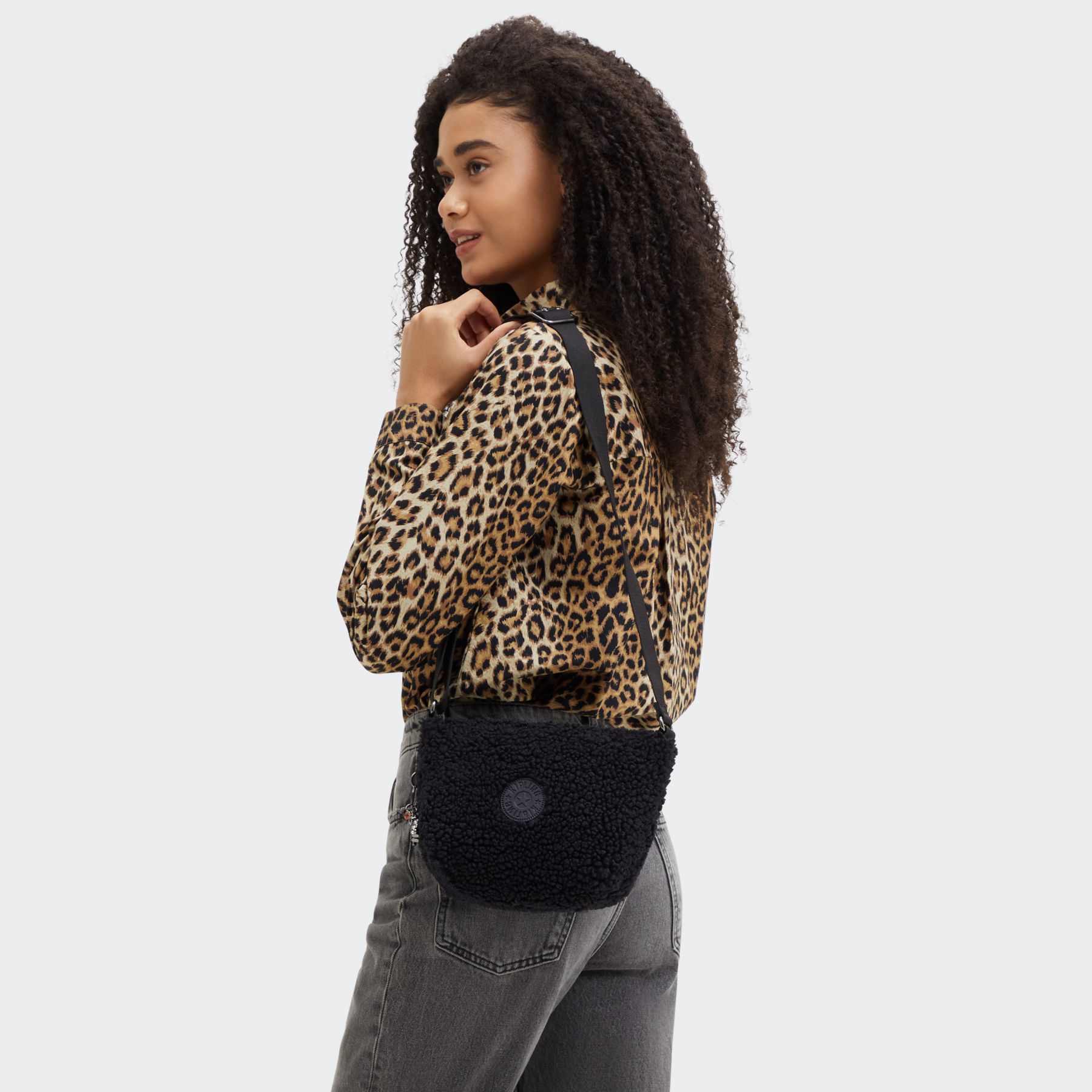 AYNA Petit sac à bandoulière - Black Fuzz
