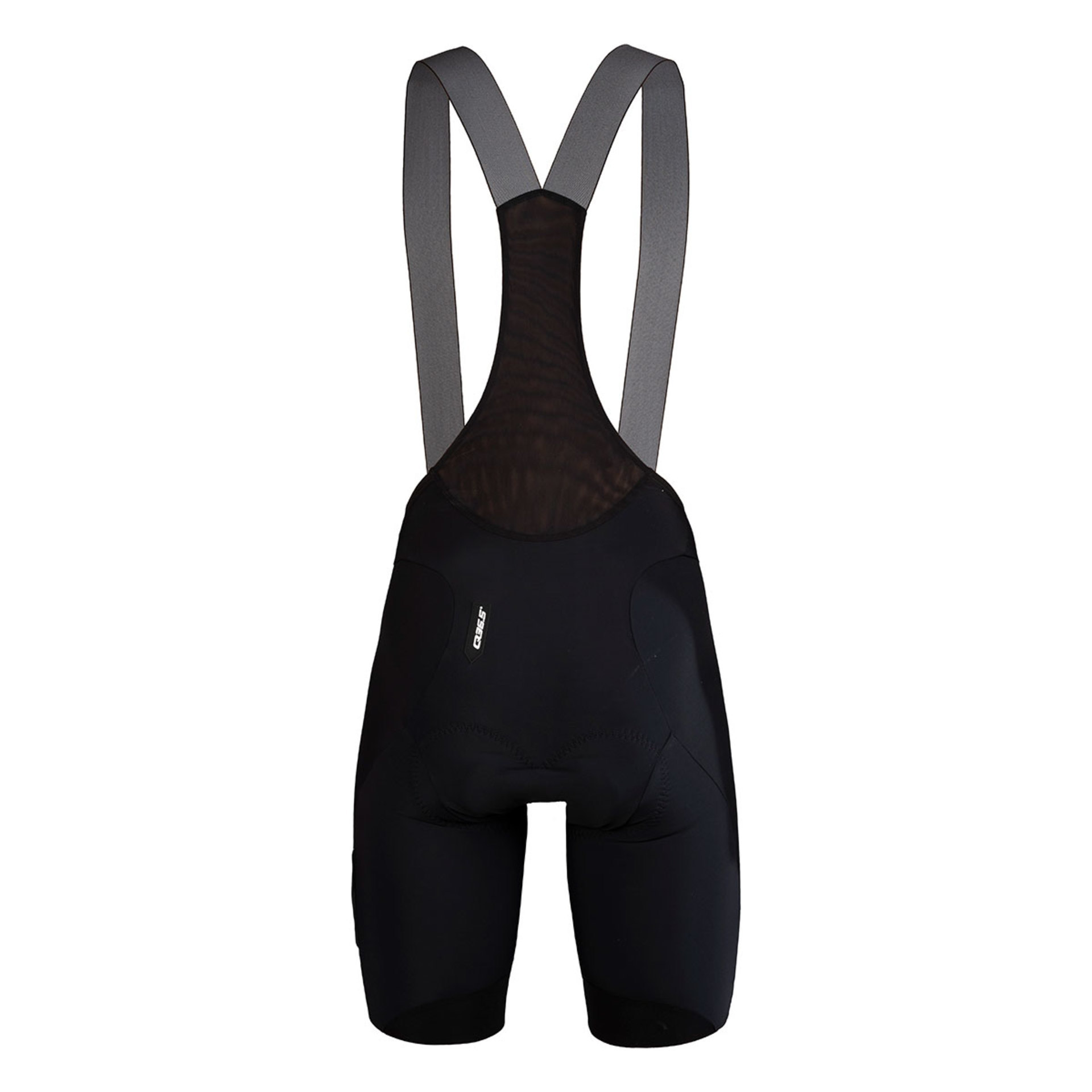 Q36.5 Gregarius Essential Fietsbroek Kort Met Bretels Zwart Heren