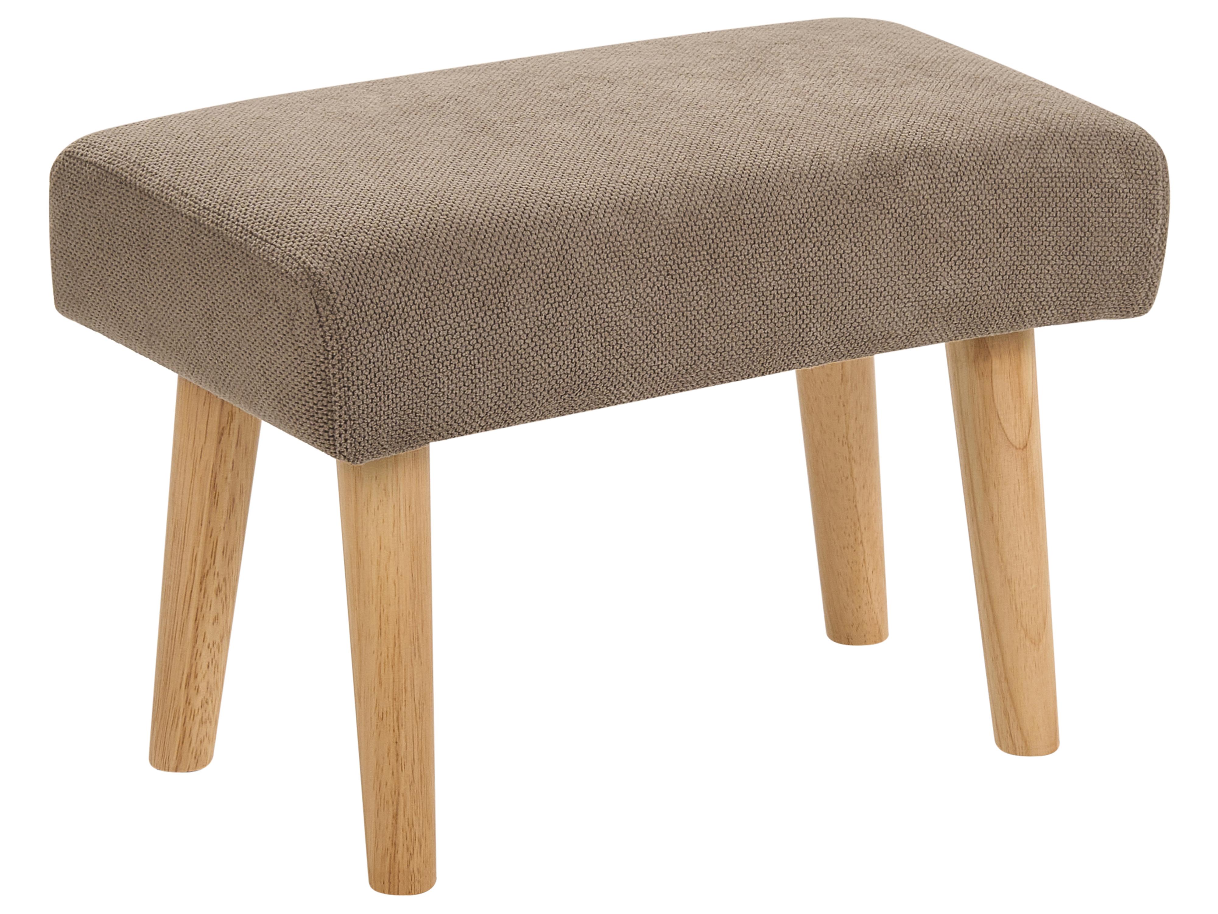 Hocker TAKOMA Stof Bruin