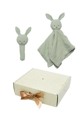 Babygave Bunny rangle grønn Jabadabado