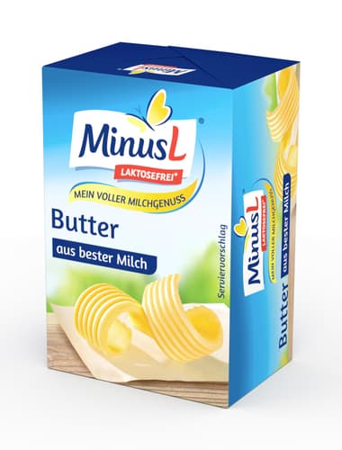 Minus L Butter laktosefrei