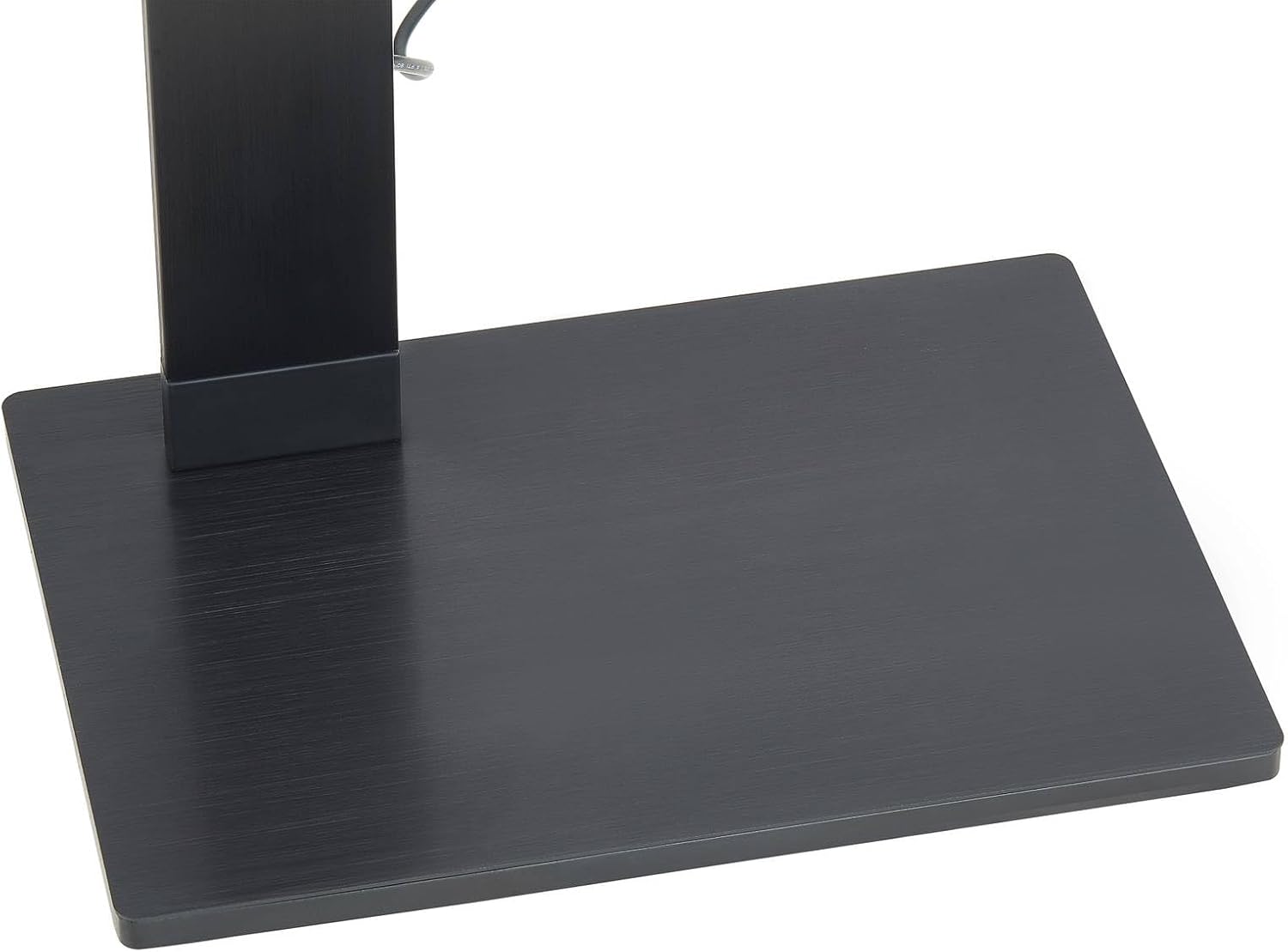 Lucande LED Stehlampe Salome dimmbar (Modern) in Schwarz aus Aluminium (1 flammig,) - Stehleuchte Floor Lamp Standleuchte Wohnzimmerlampe Arbeitszimmerleuchte