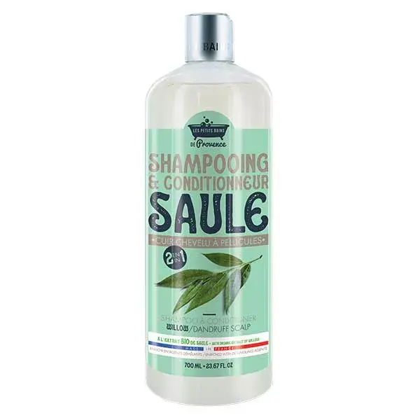 Shampoo de salgueiro dos Pequenos Banhos da Provença