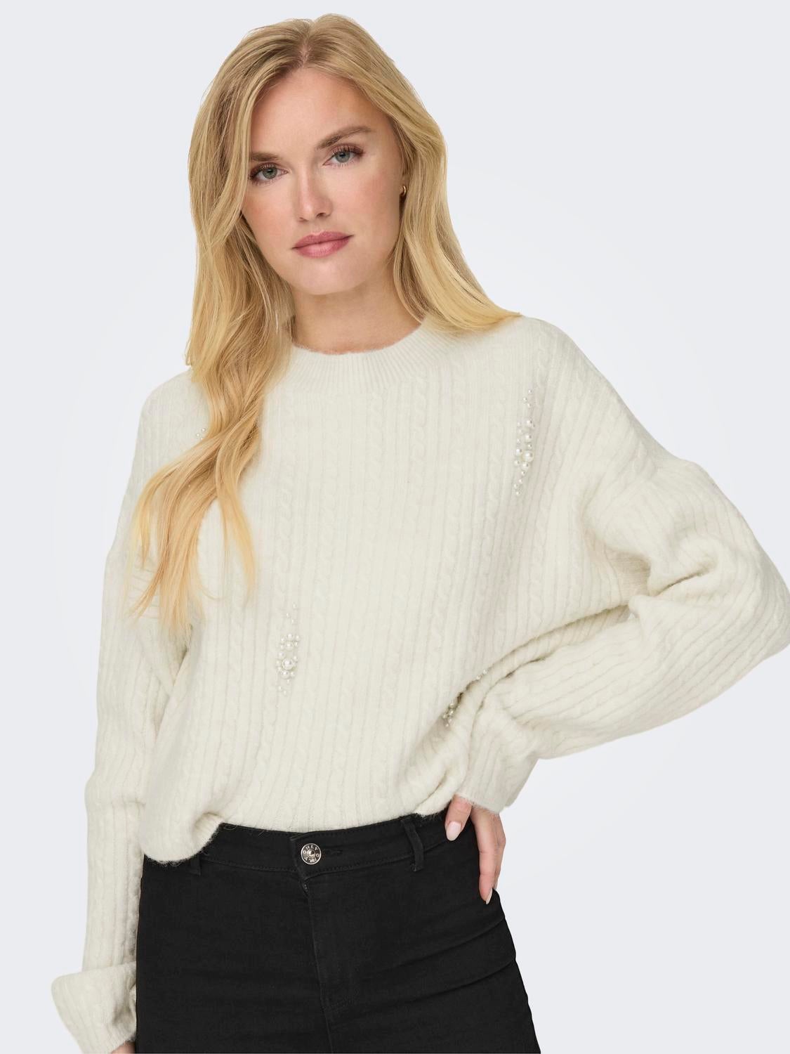 ONLMARILLA Strickpullover Birch