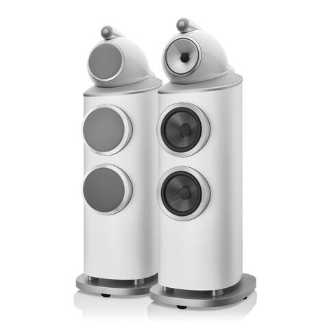 Bowers & Wilkins 802 D4 – zware, high-end vloerluidspreker uit de 800 Series Diamond Wit