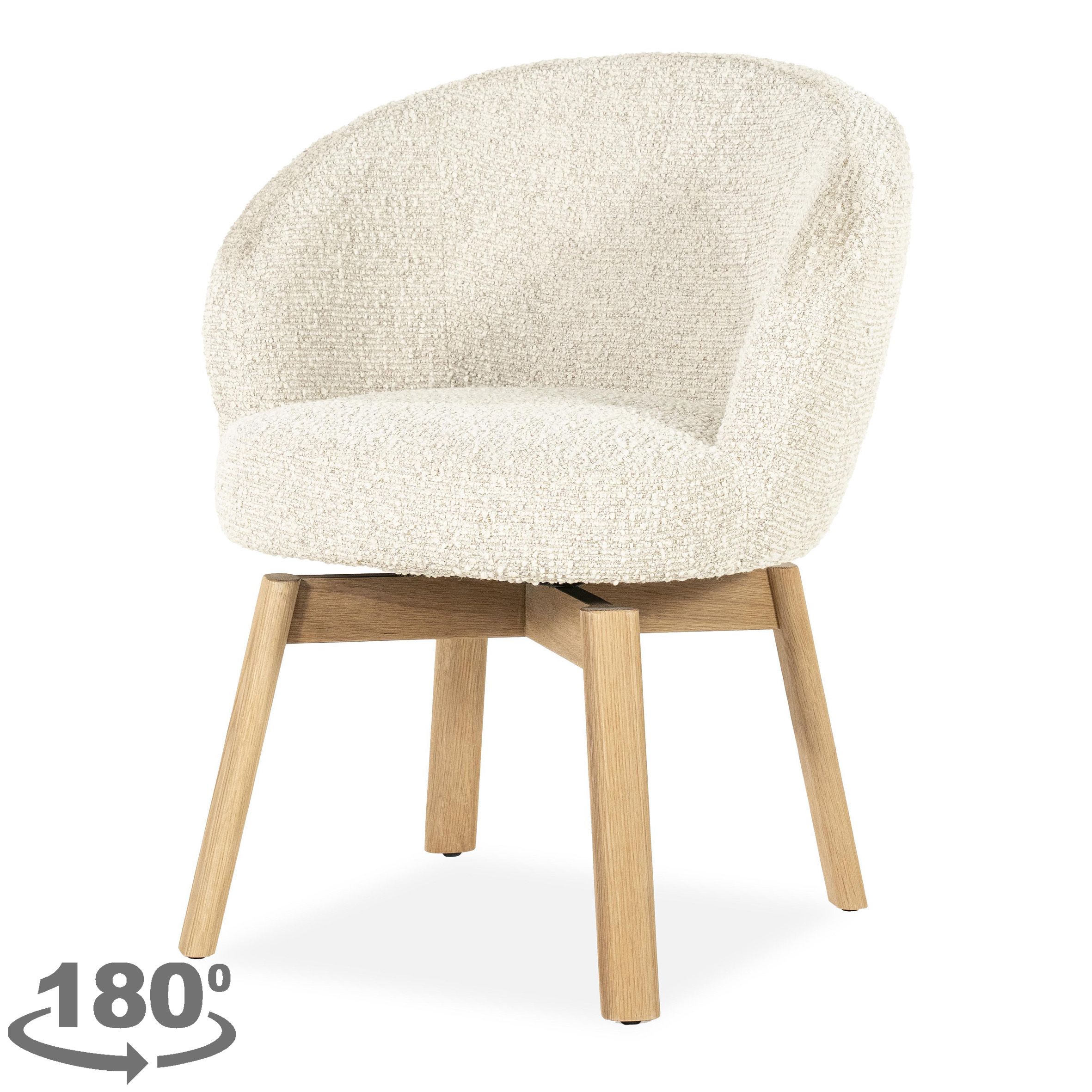 Eetkamerstoel Beige 96466 Livia B65 x D63 x H80 cm