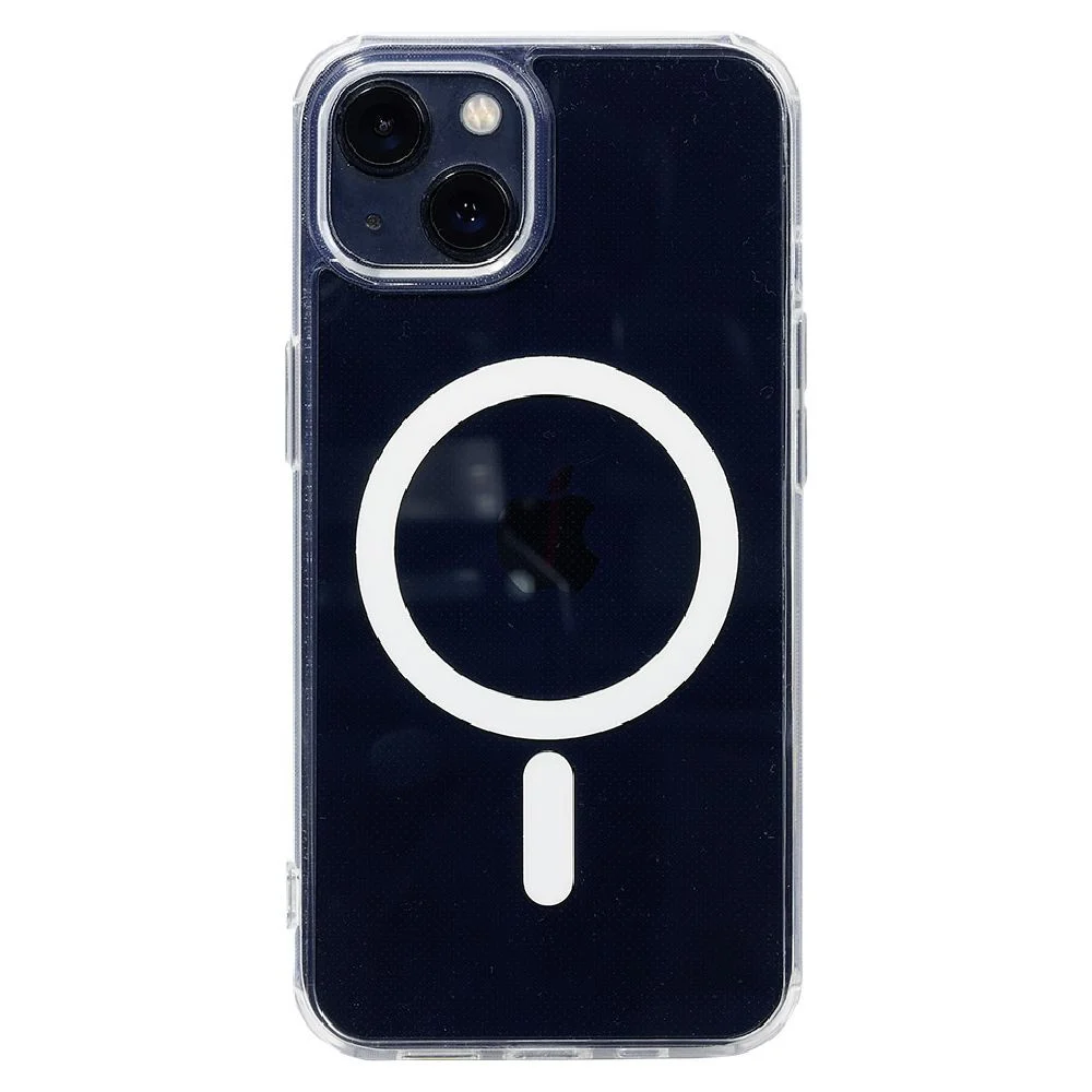 Coque magnétique iPhone 13 Mini transparent