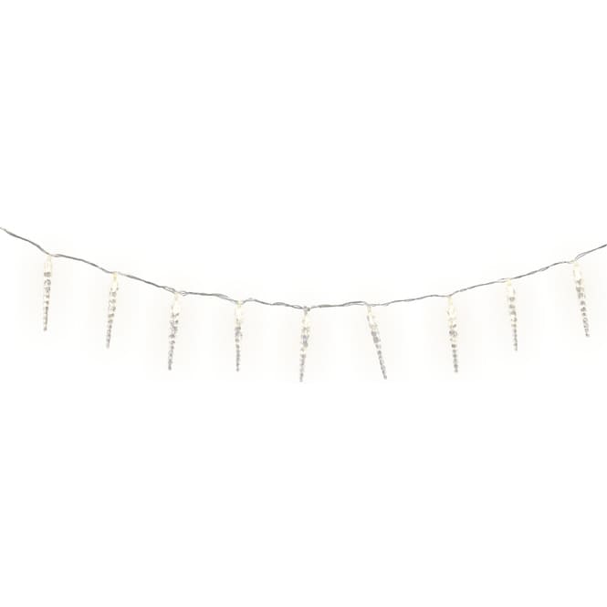 40er LED-Lichterkette - Eiszapfen - ca. 10 m