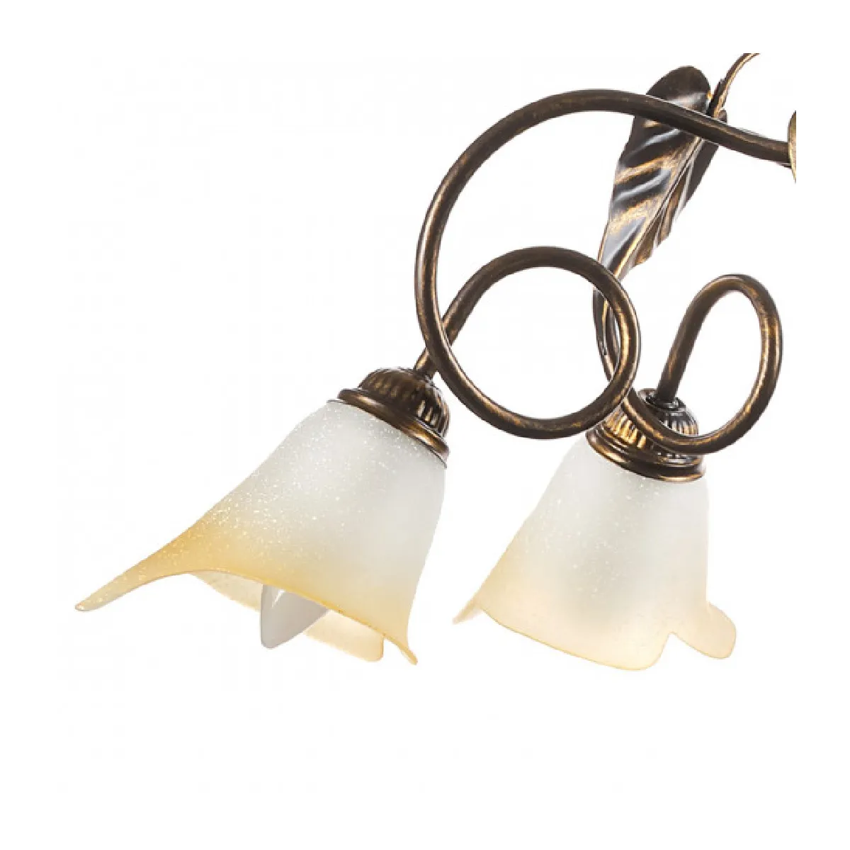 Onli Suspension MIRANDA 5 Light - Or antique/Verre