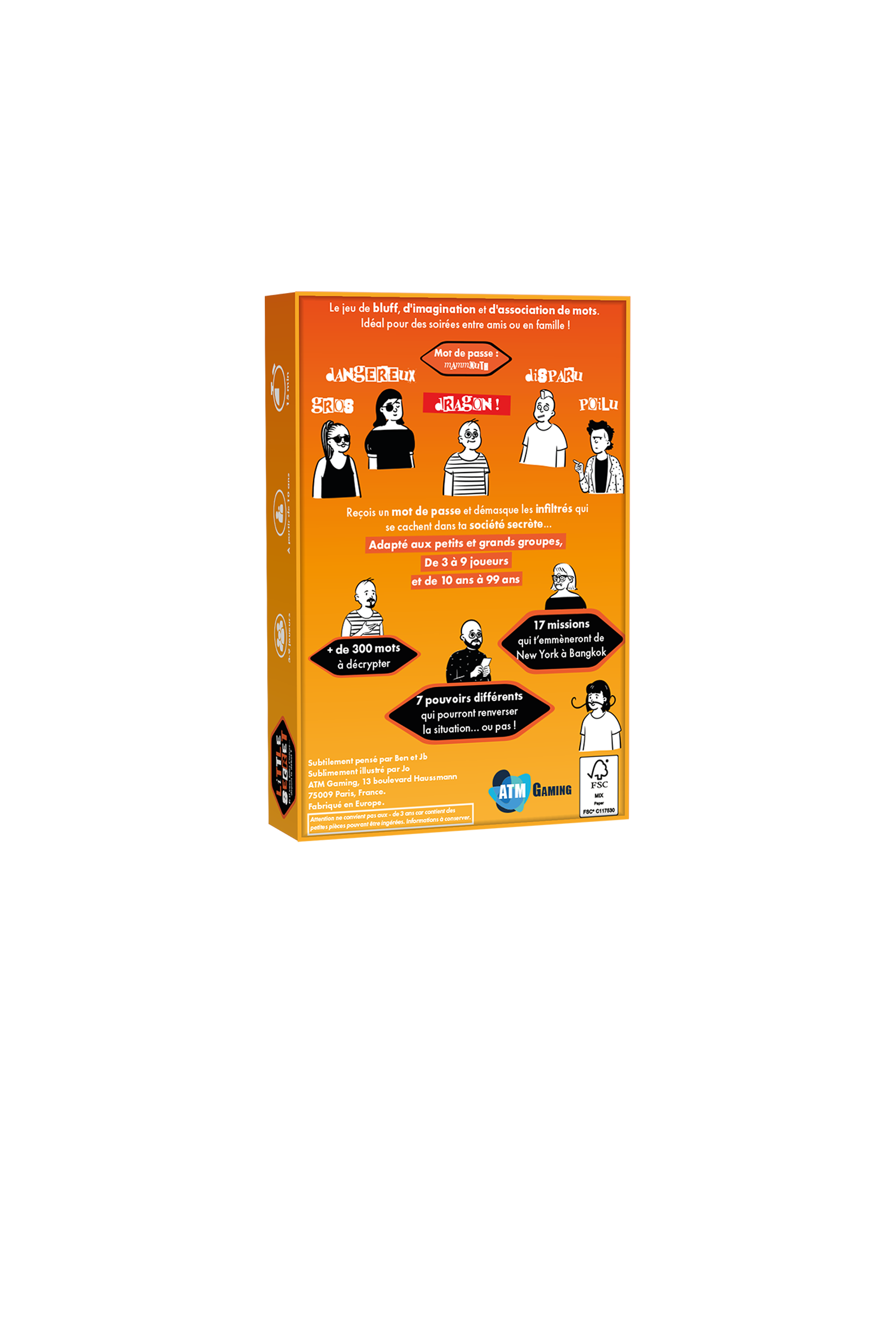BLACKROCK GAMES Jeu de cartes LITTLE SECRET Multicolore