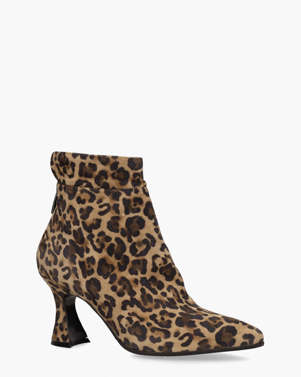 Cypres 9928 Bruin/Zwart Dames Enkelboots