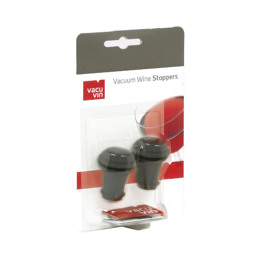 Set de 2 bouchons pour pompe à vin Vacuvin