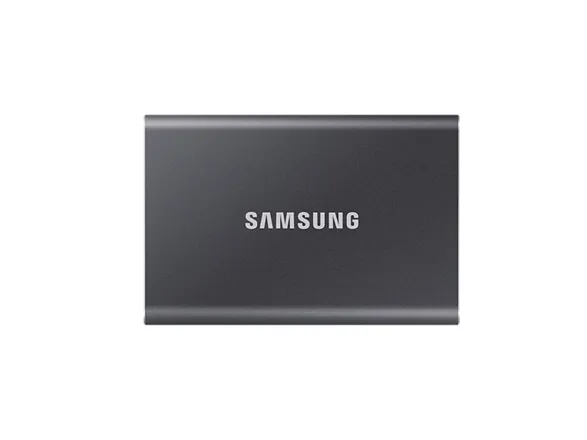 4 TB SSD Samsung Portable T7 Gen2 USB3.2 Titan grå