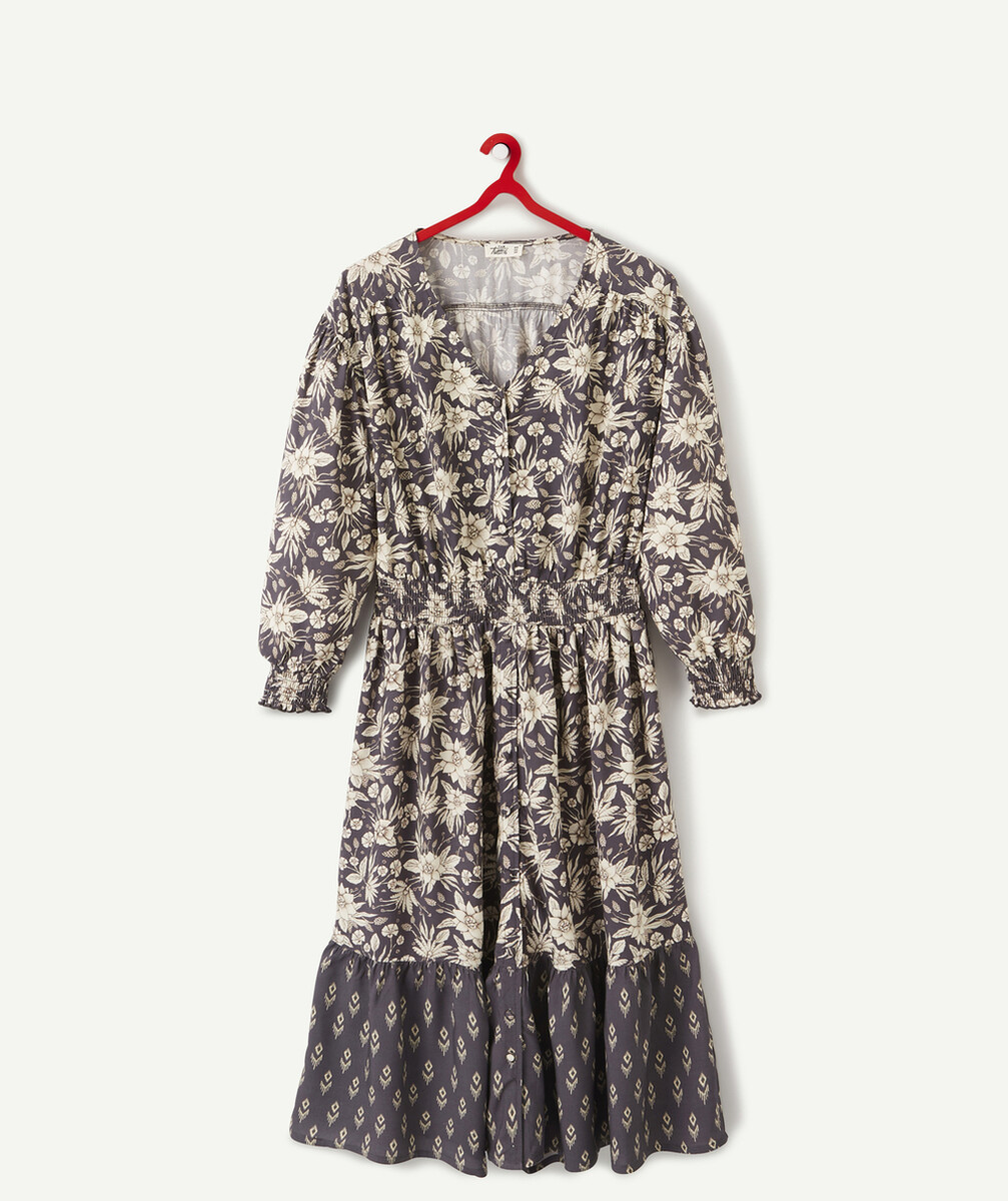 LA ROBE LONGUES FLEURIE EN VISCOSE RESPONSABLE