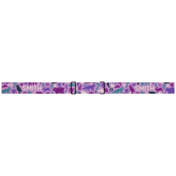 Masque de ski SMITH SNOWDAY JR PROPER PINK FOREST FRIENDS