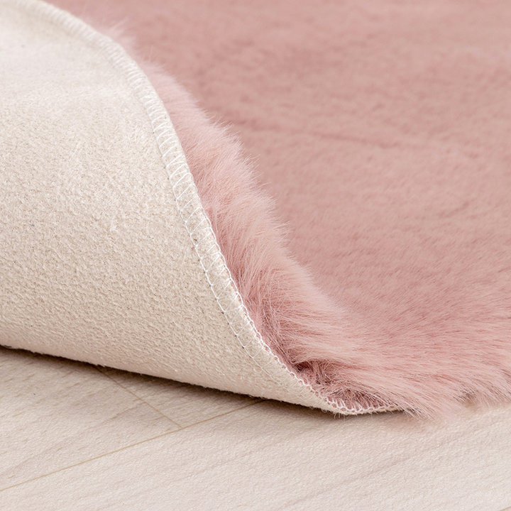 Kindervloerkleed - Huggy Wolk Roze | Super fluffy!