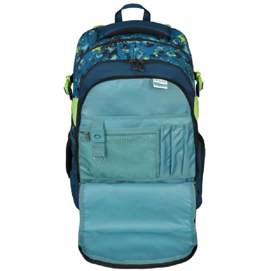 neoxx Active Schulrucksack Petrol Extreme