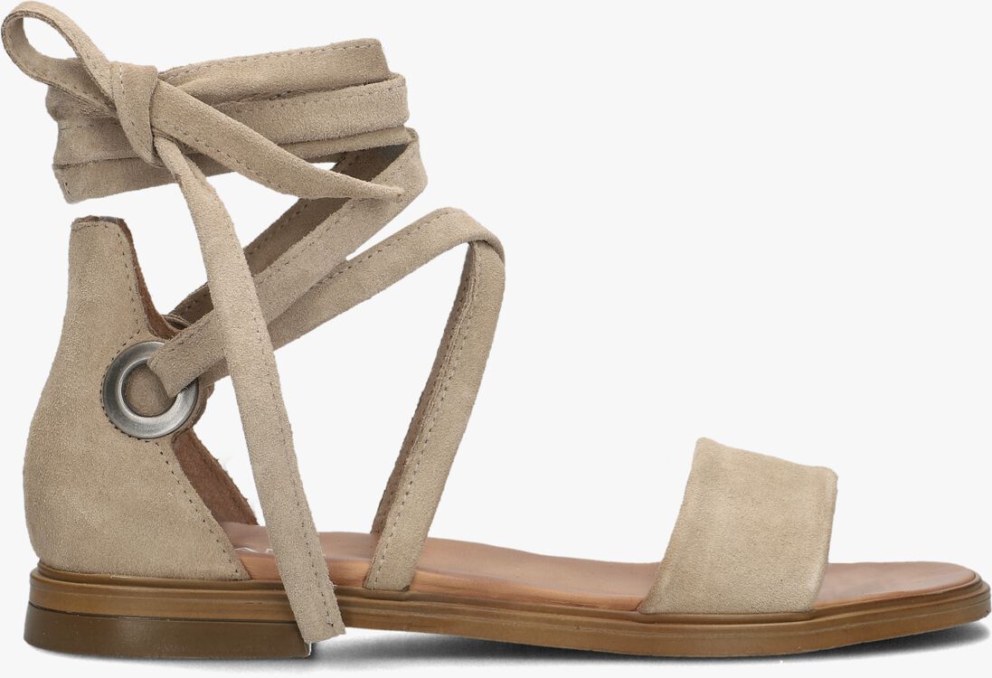 beige ayana platte sandalen m05084