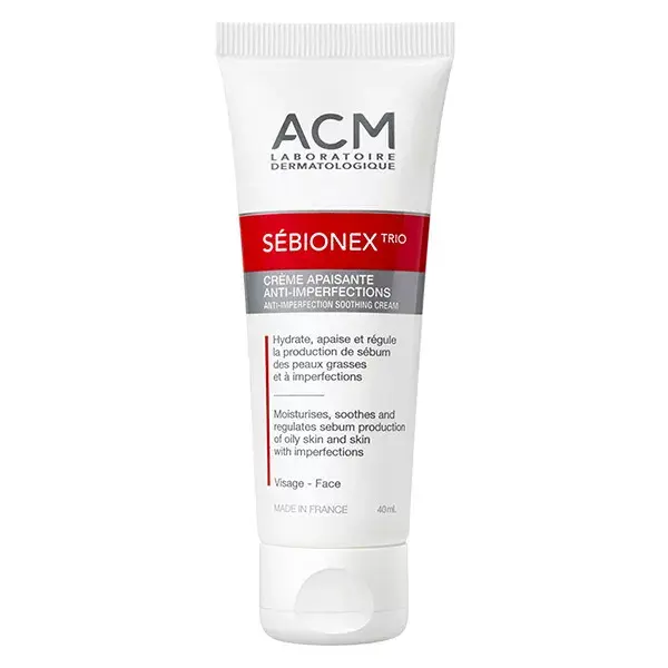 Creme Suavizante Anti-Imperfeições ACM Sébionex Trio 40ml