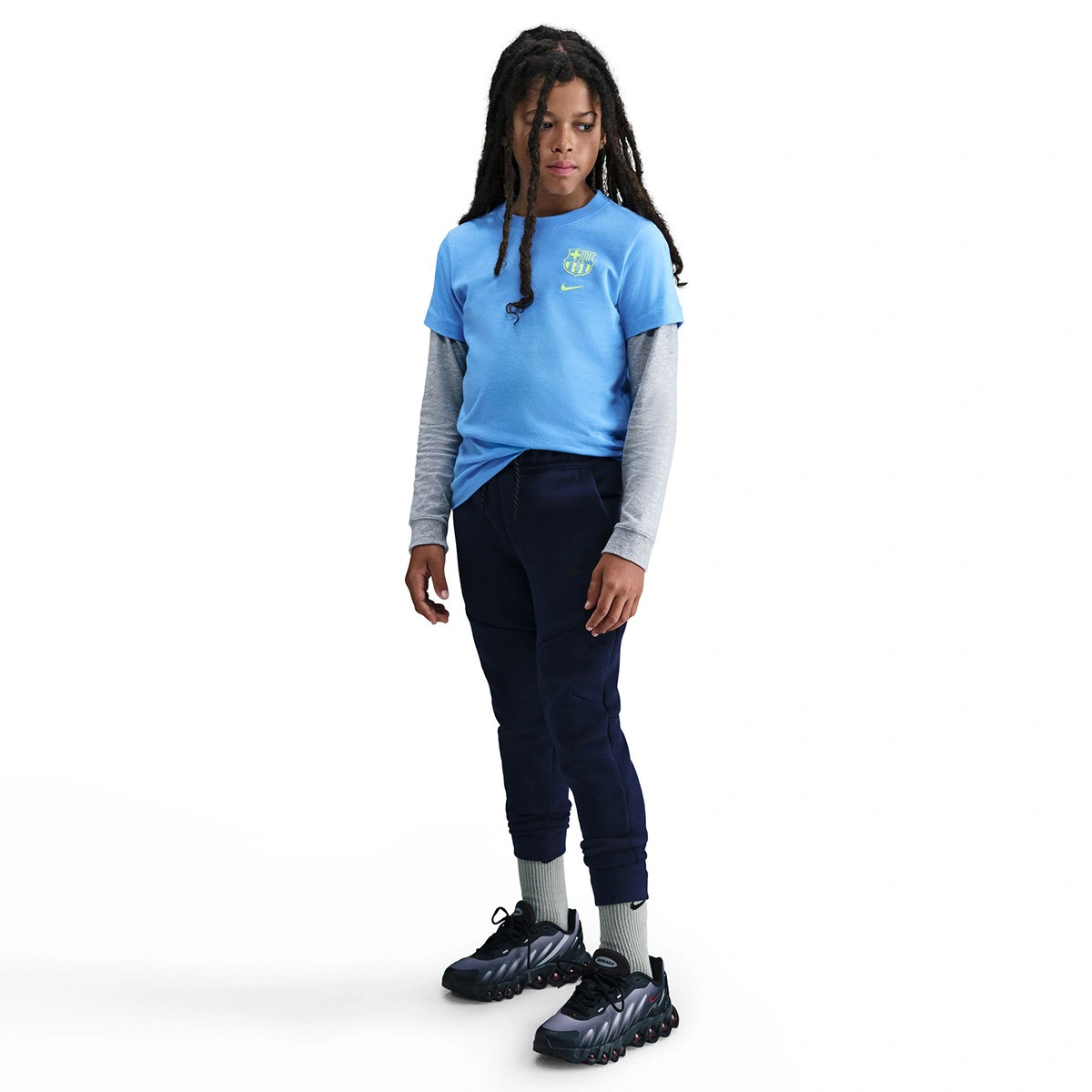 T-Shirt Nike FC Barcelona Fanswear 2025-2026 Criança